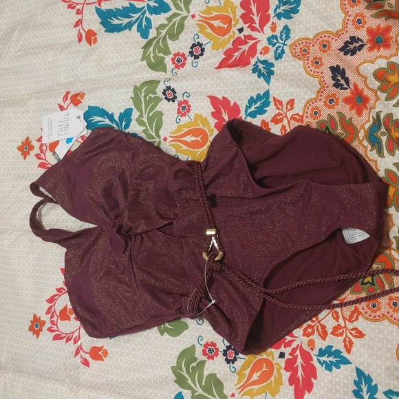 Women Sexy One Shoulder Bathing Suit - Picture 6 of 7